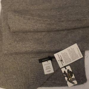 Halogen dark grey scarf